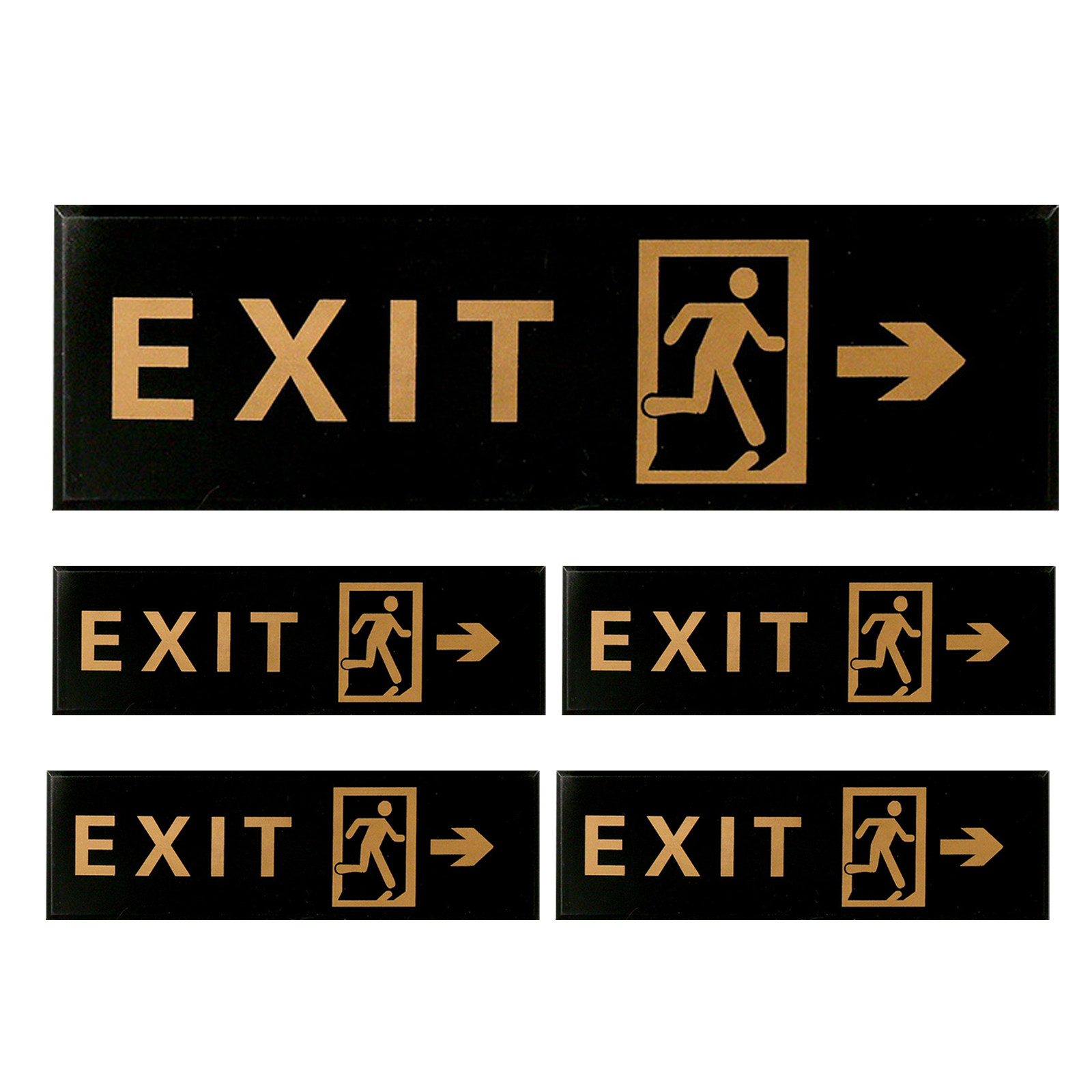 Emergency Exit Sign - Placa de saída de emergência em