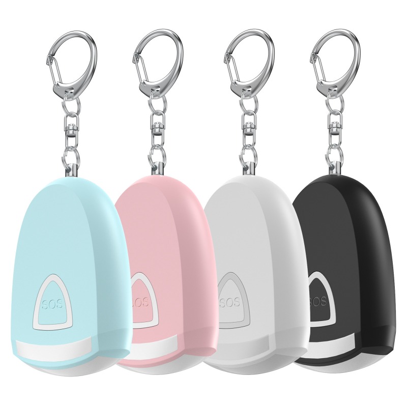Personal Alarm Keychain - Alarme pessoal recarregável com dispositivo anti-lobo