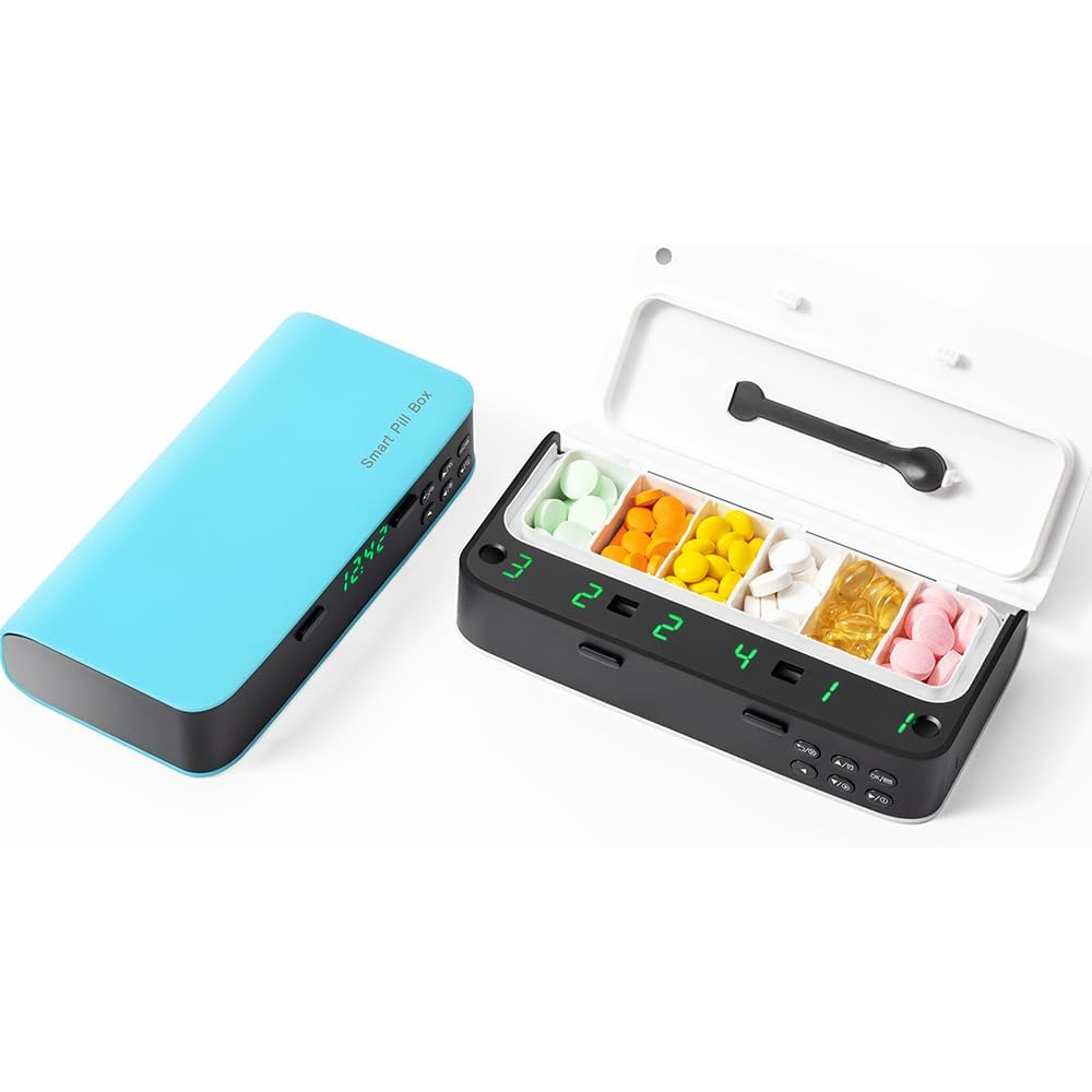 Medicine Cabinet Lock - Dispensador de comprimidos com alarme, organizador