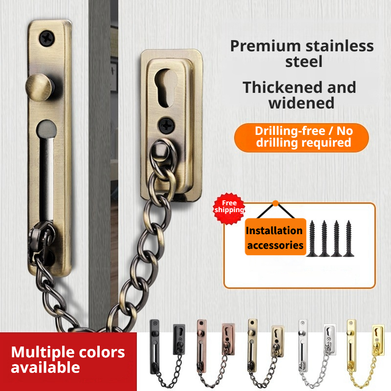 Security Chain Door - Corrente de Segurança Antifurto em Aço