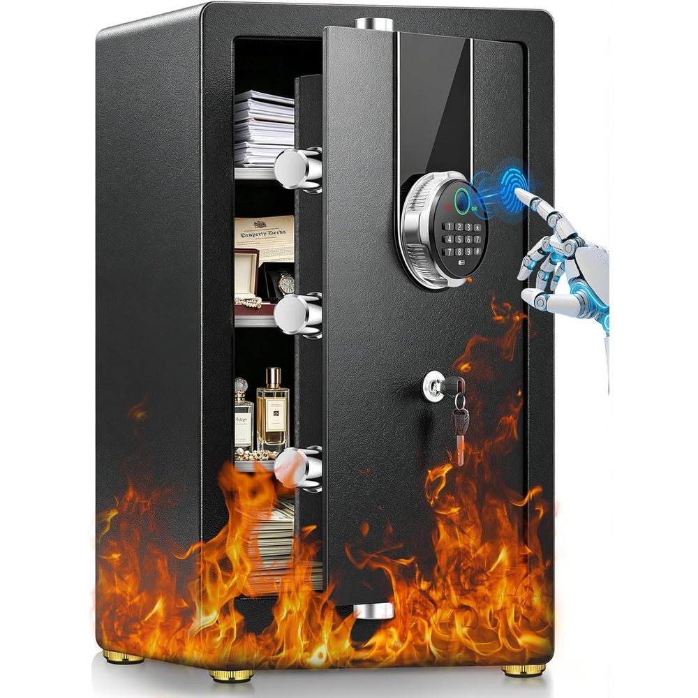 Fire Safe Document - Cofre Biométrico Grande com 35 Min