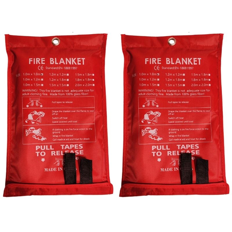 Fire Blanket Kitchen - Dia de Promoção: 2 Cobertores de