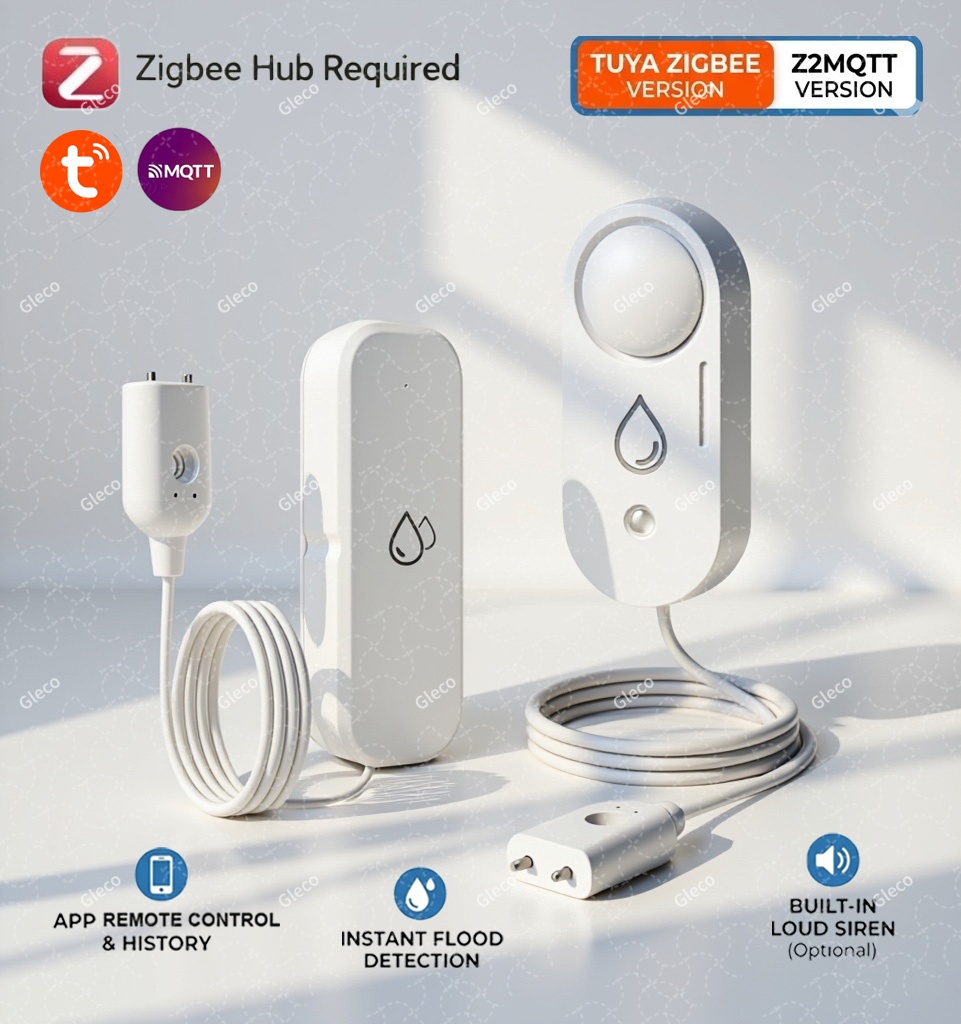 Water Alarm Sensor - Sensor de Vazamento de Água Zigbee