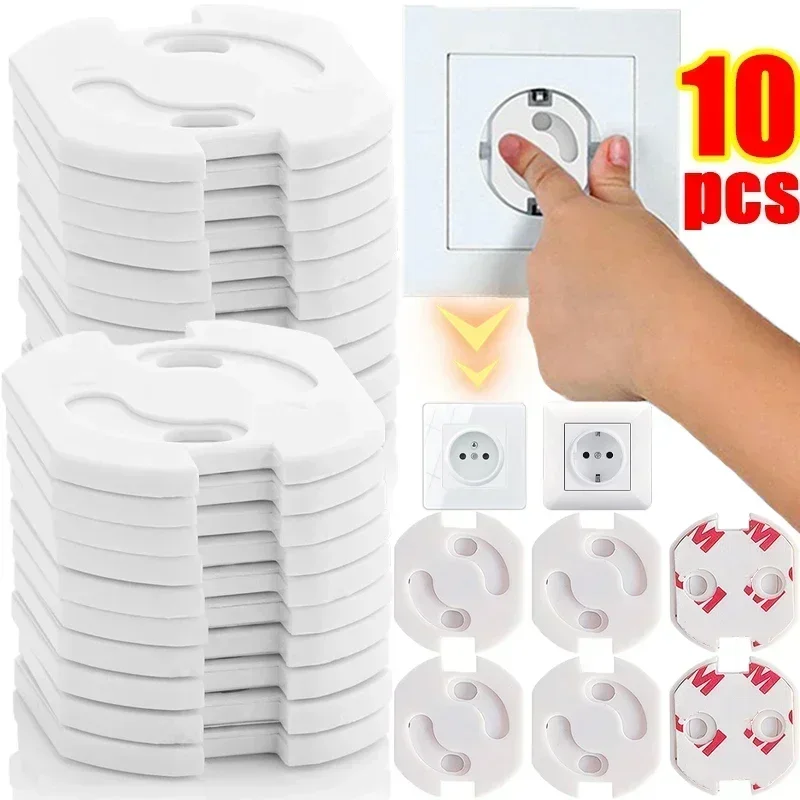 Outlet Cover Baby - 1/10 pçs proteção de tomada elétrica