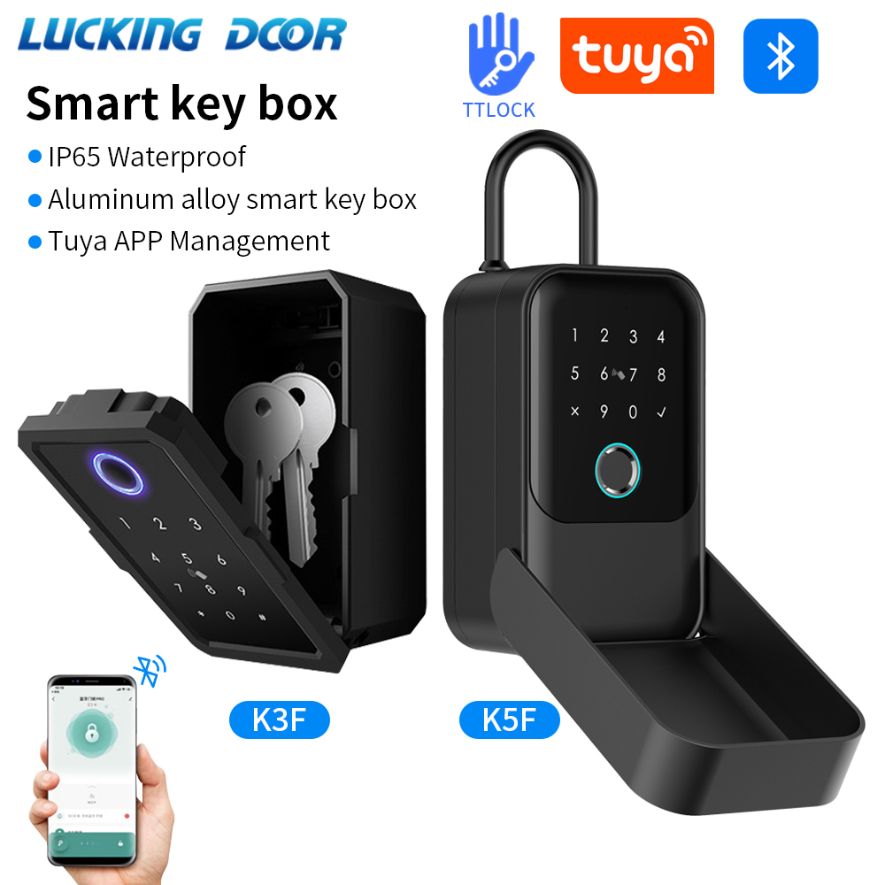 Lockbox Key Secure - Tuya vida inteligente app ou ttlock