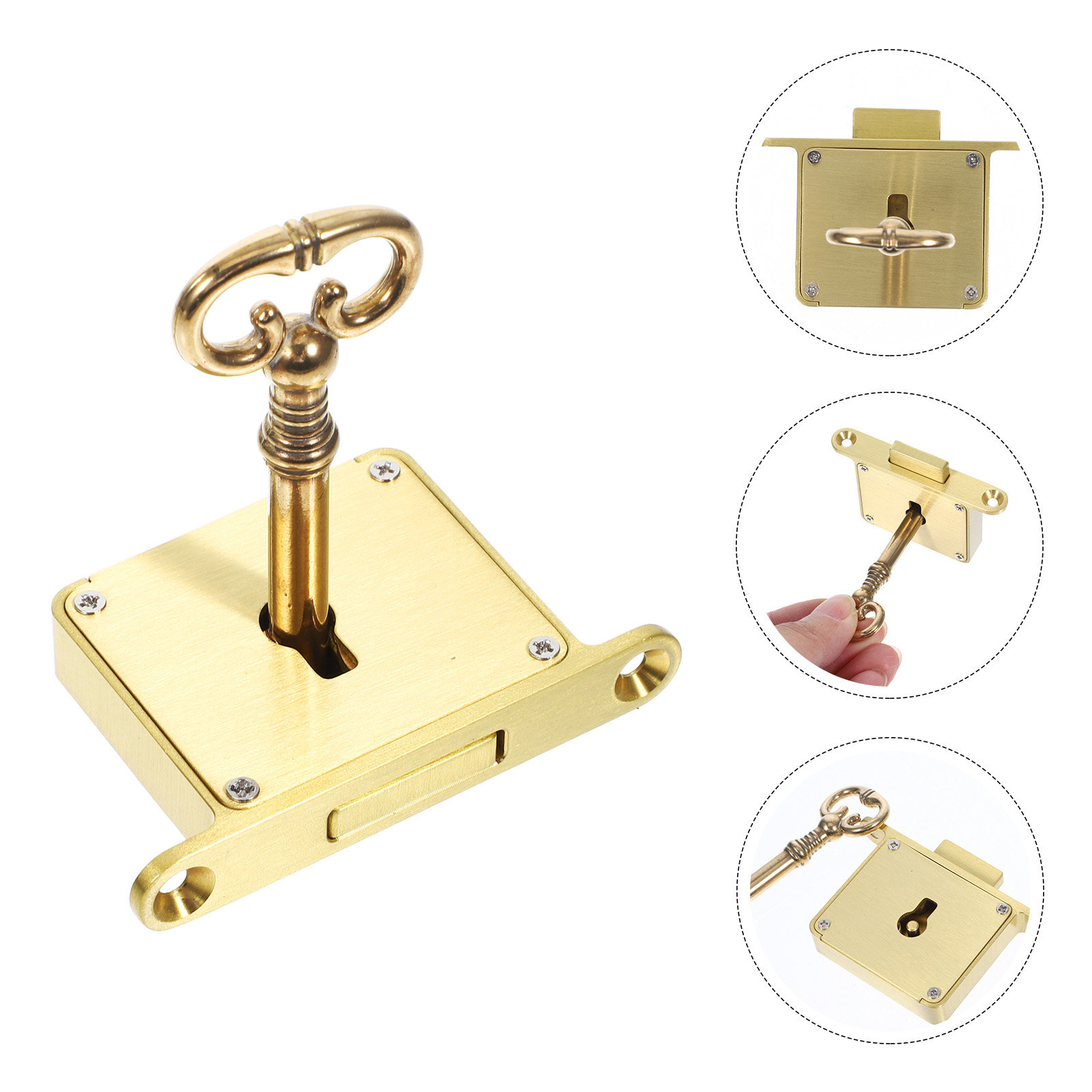 Lockbox Key Secure - 1 Conjunto de Fechaduras de Armário