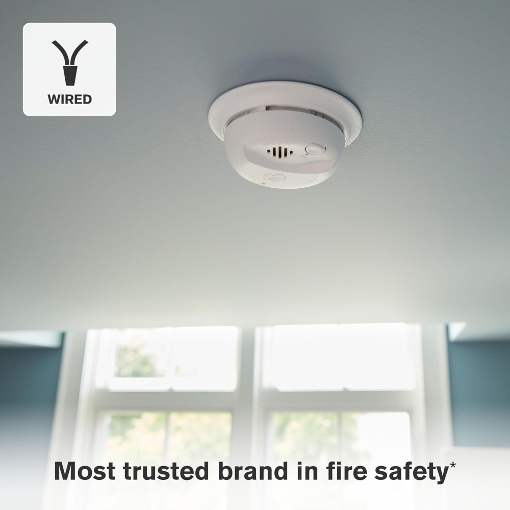 Smoke Detector Interconnected - Detector de Fumaça Interconectado com Bateria