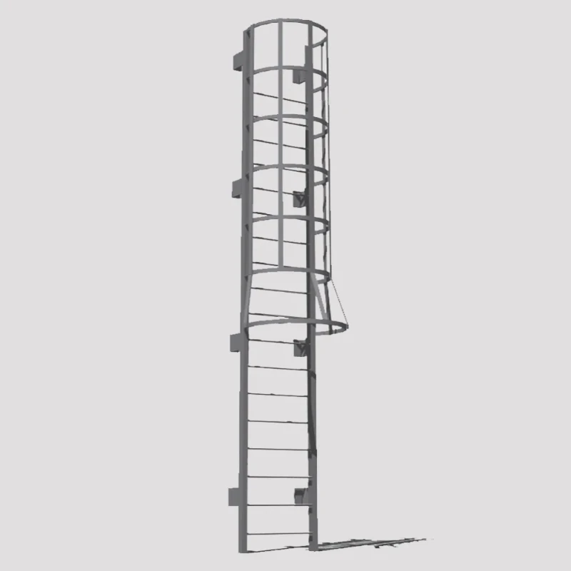 Fire Escape Ladder - Escada vertical industrial para gatos, para