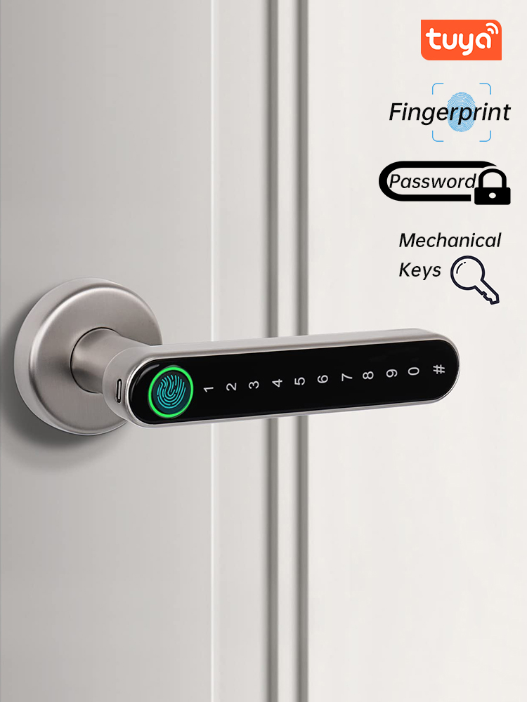 Security Chain Door - Kak fechadura inteligente com impressão digital,
