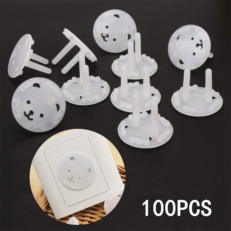 Outlet Cover Baby - 10/20/50/100 pçs plugue da ue segurança
