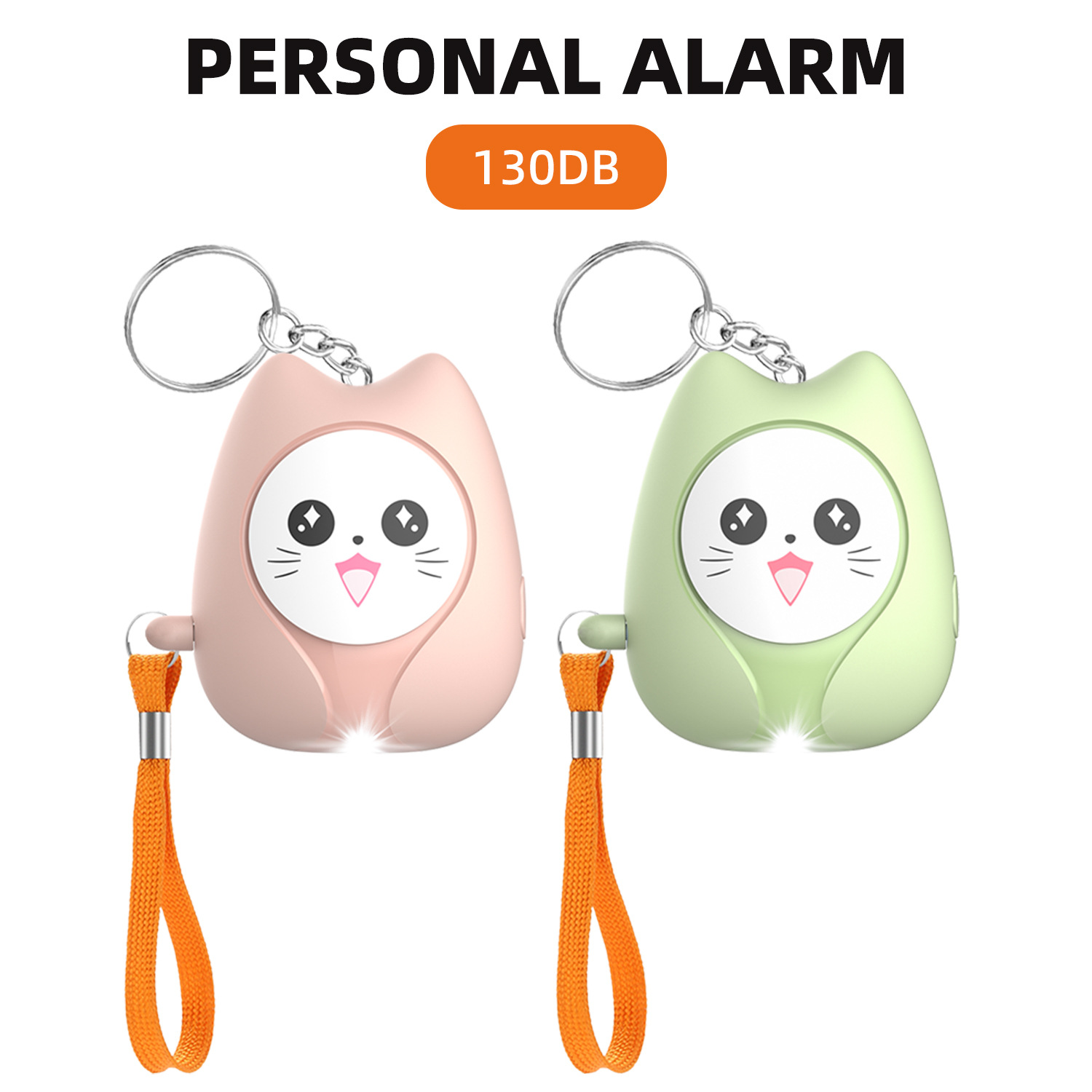 Personal Alarm Keychain - 2025 novo alarme pessoal de autodefesa
