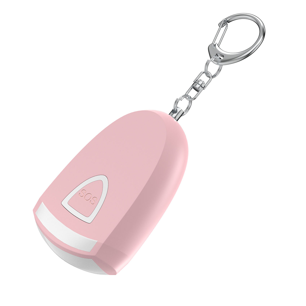 Personal Alarm Keychain - Alarme Pessoal Portátil Recarregável com Luz
