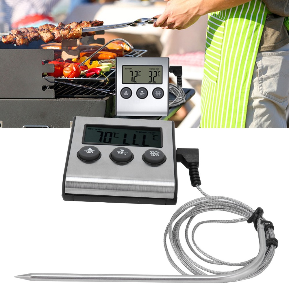 Pool Alarm Float - Termômetro Digital de Carne para Churrasco
