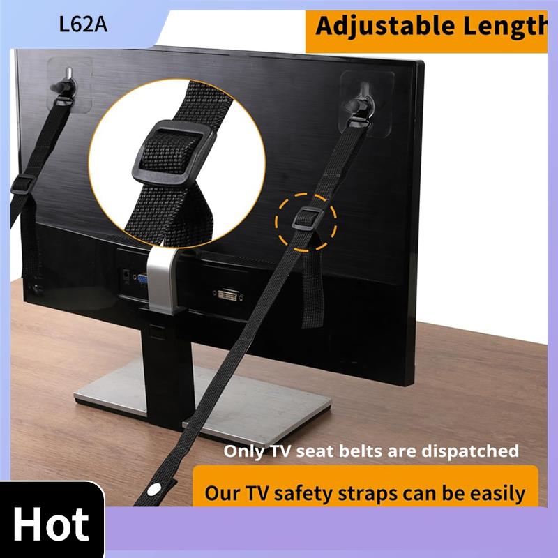 Earthquake Anchor Strap - L62a 4 tiras de segurança ajustáveis