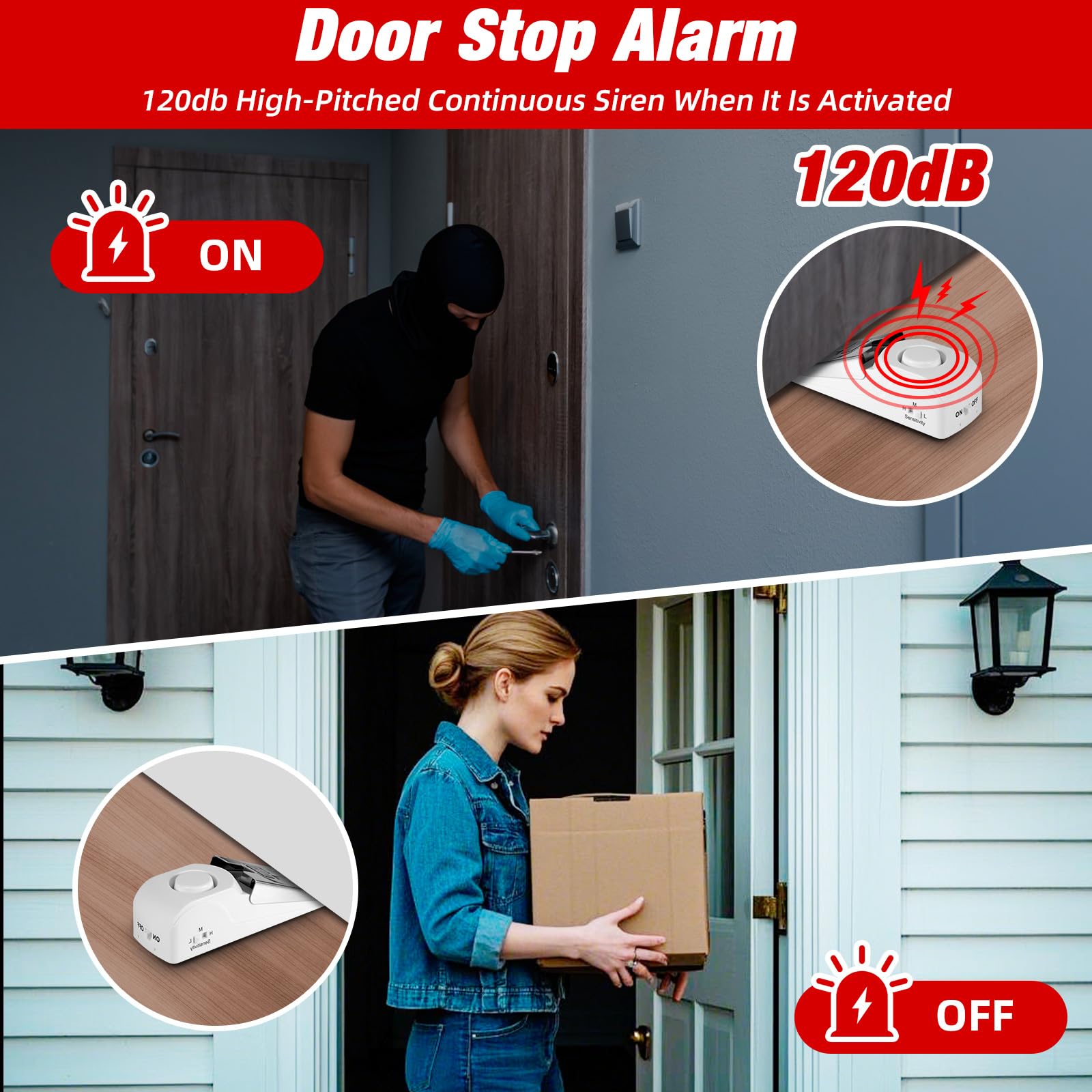 Alarme de parada de porta port - Door Stop Alarm avaliação e preço