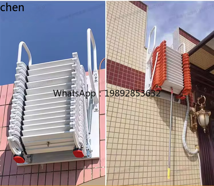 Escada telescópica ABB para us - Fire Escape Ladder avaliação e preço