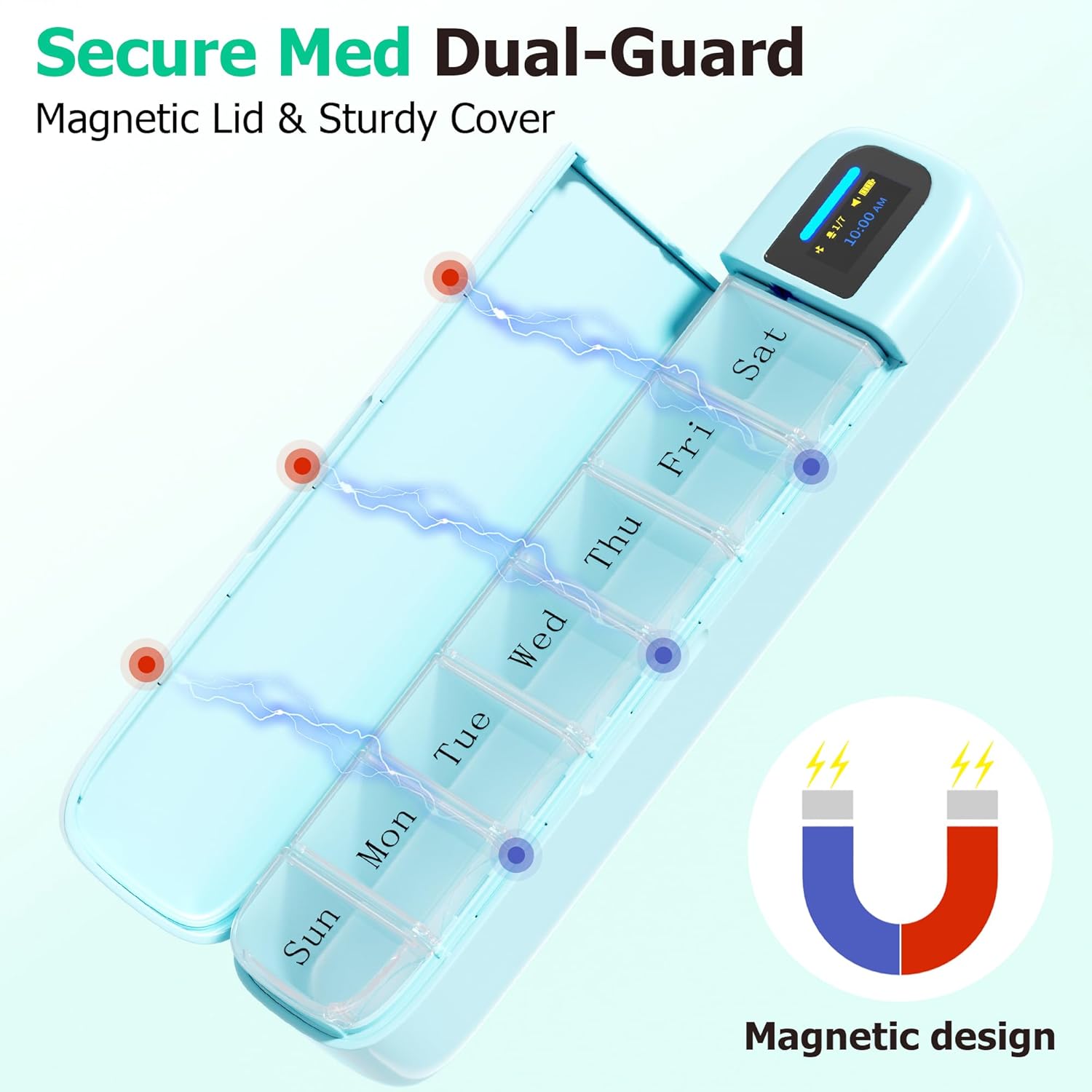 Organizador de Pílulas Intelig - Medicine Cabinet Lock avaliação e preço