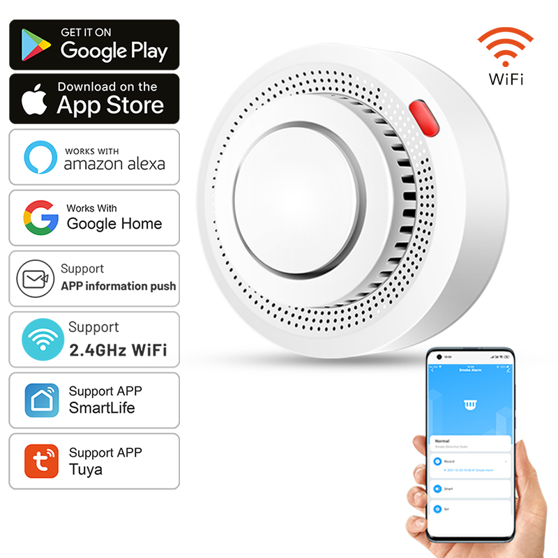 Sensor de Fumaça Inteligente T - Smoke Detector Interconnected avaliação e preço