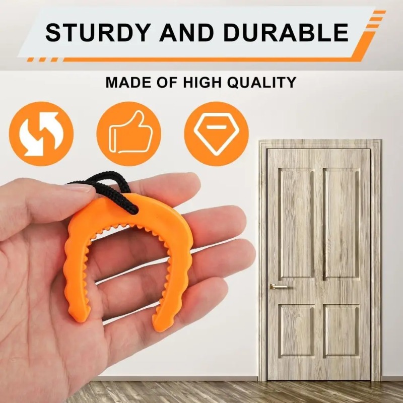 Fácil de usar porta de borrach - Door Stop Alarm avaliação e preço