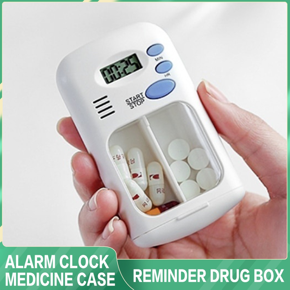Mini portátil pílula lembrete  - Medicine Cabinet Lock avaliação e preço