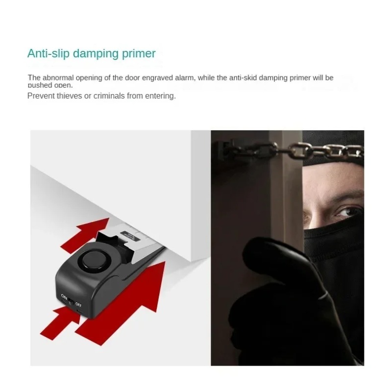 Alarme de Segurança Portátil p - Door Stop Alarm avaliação e preço