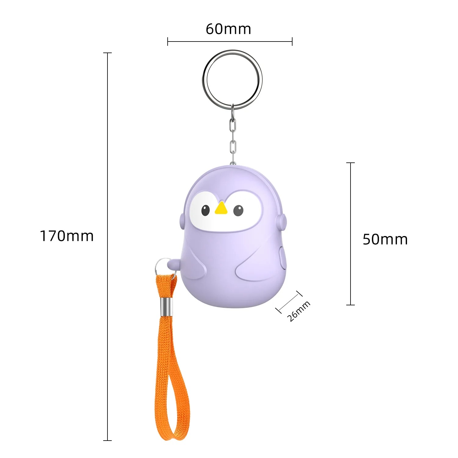 Alarme de Defesa Pessoal 5 Peç - Personal Alarm Keychain avaliação e preço