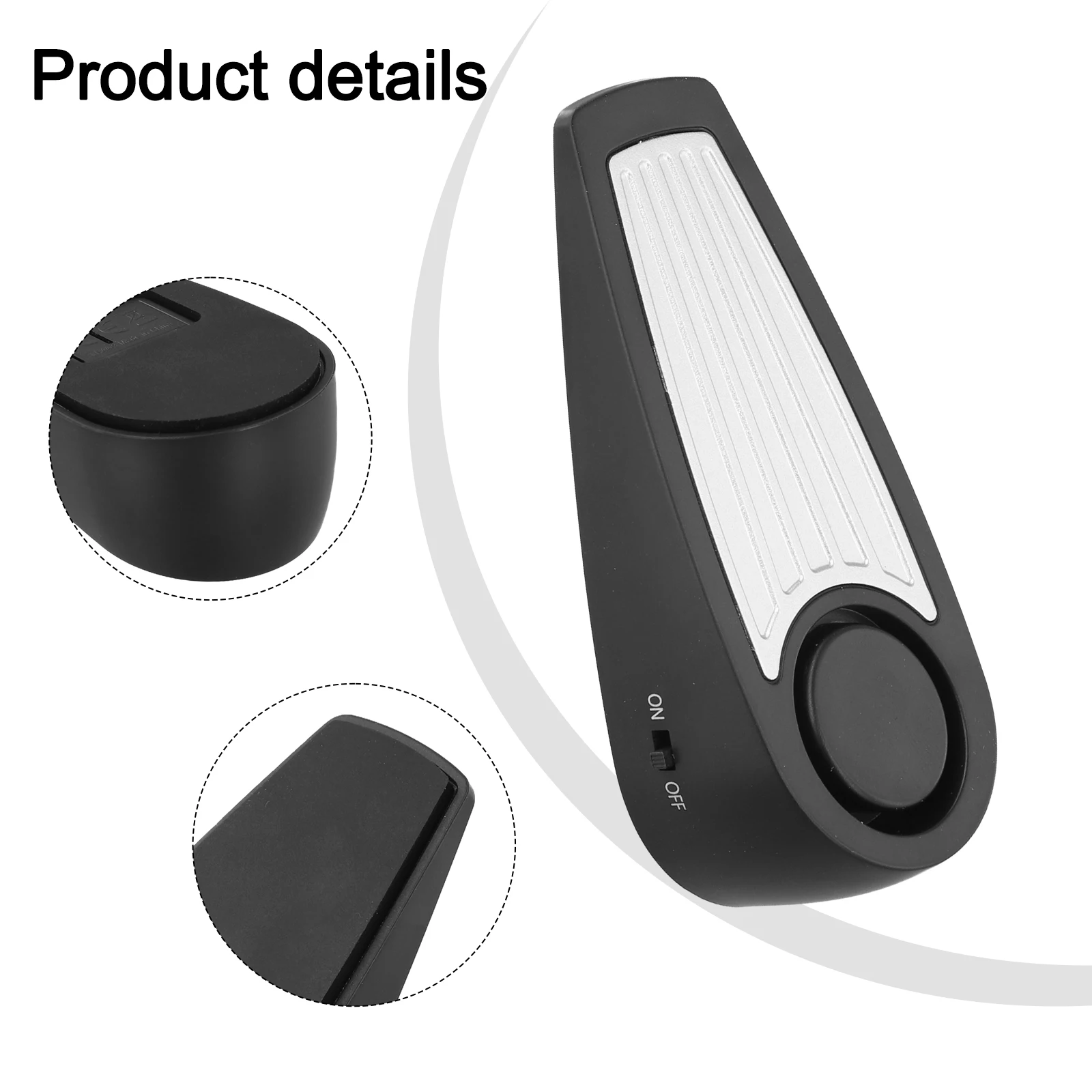 Alarme Branco Portátil para Po - Door Stop Alarm avaliação e preço