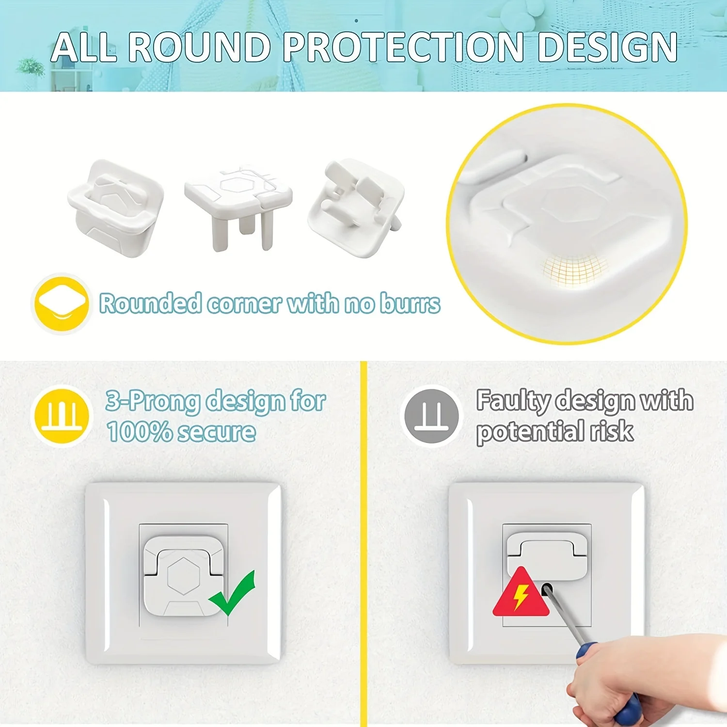 Protetor de Tomada Elétrica pa - Outlet Cover Baby avaliação e preço