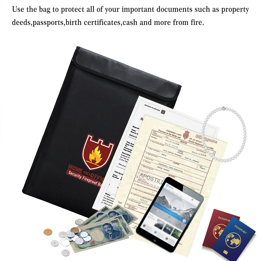 Saco de documentos à prova de  - Fire Safe Document avaliação e preço