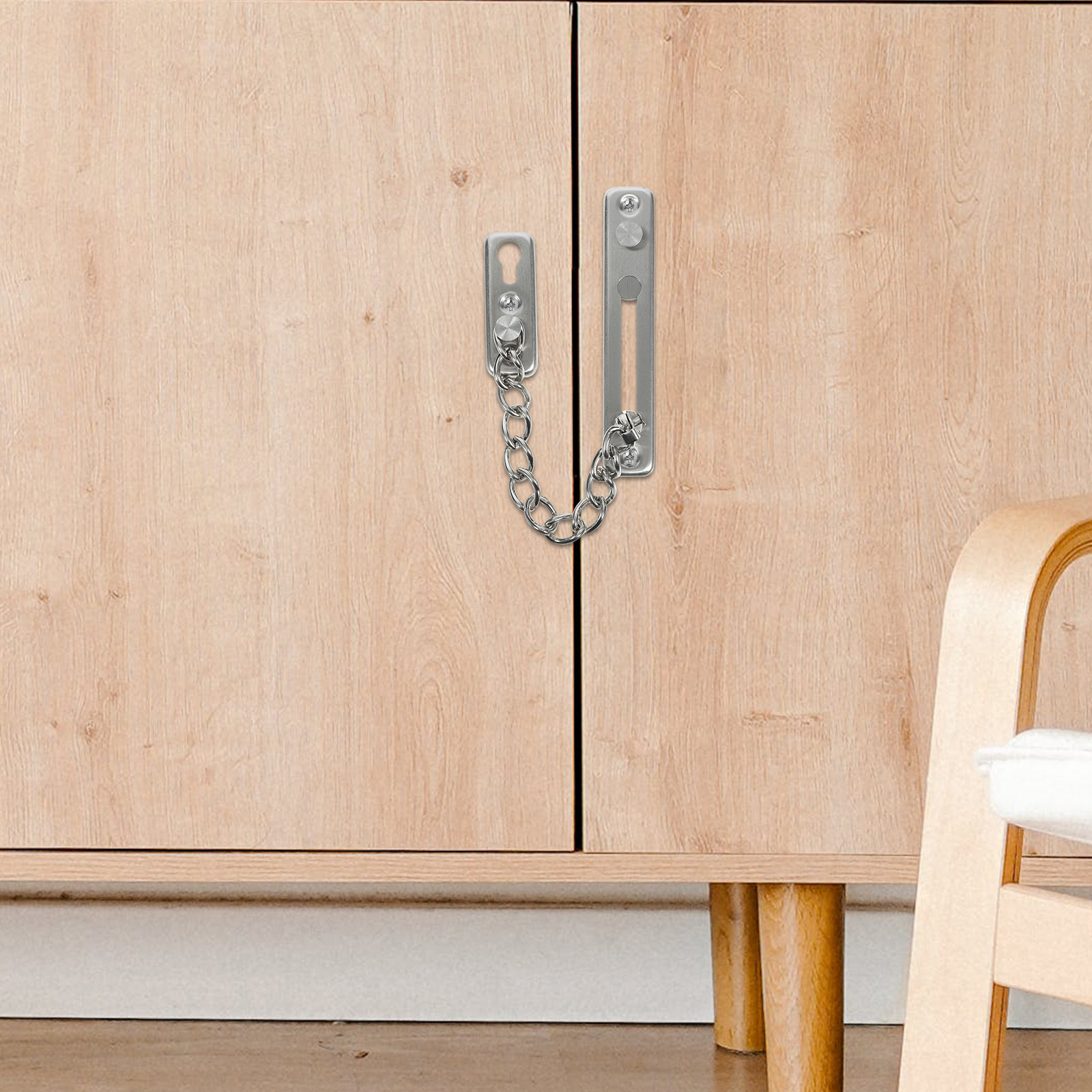 1 Conjunto de Fechadura de Cor - Security Chain Door avaliação e preço
