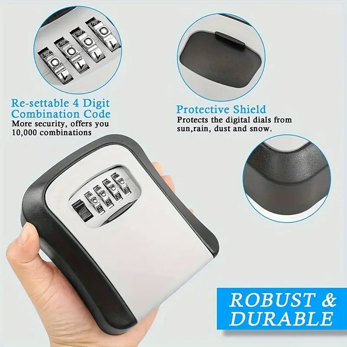 Caixa de Segurança Portátil à  - Lockbox Key Secure avaliação e preço