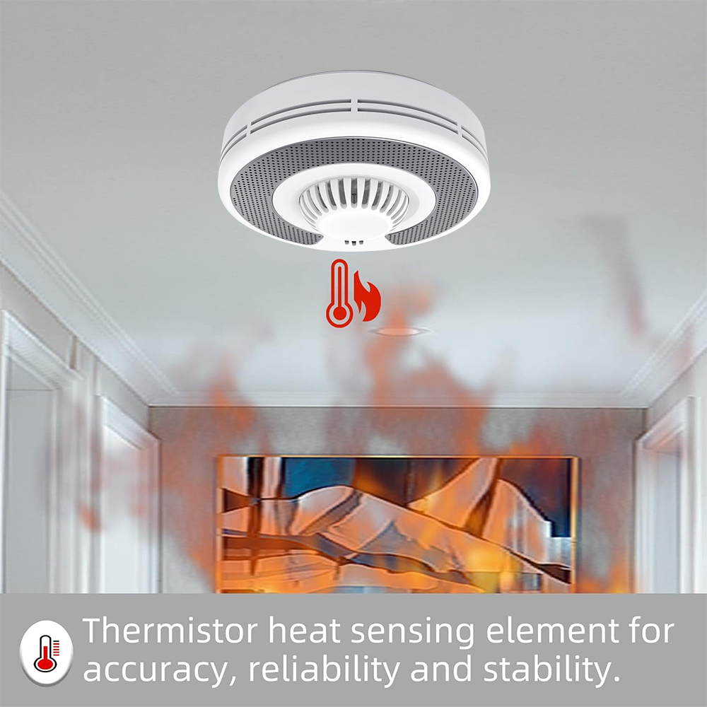 Alarme de fumaça interconectad - Smoke Detector Interconnected avaliação e preço