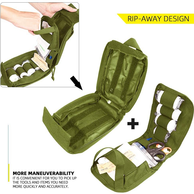 Kit de primeiros socorros Tact - First Aid Bag Kit avaliação e preço