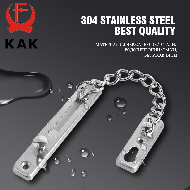 KAK-304 Aço Inoxidável Seguran - Security Chain Door avaliação e preço