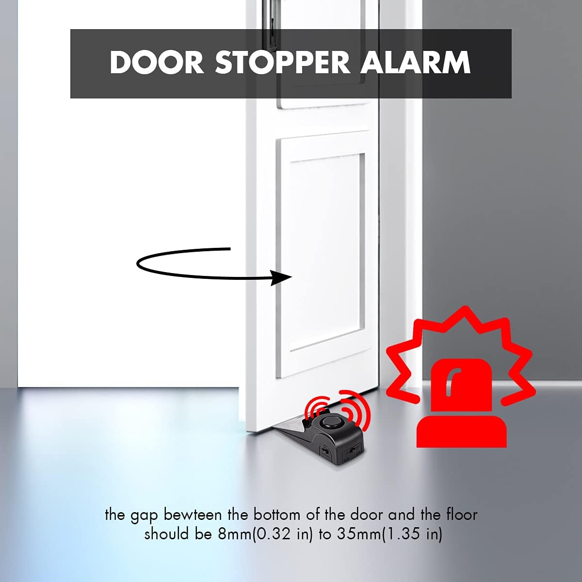 Alarme de parada de porta, rol - Door Stop Alarm avaliação e preço