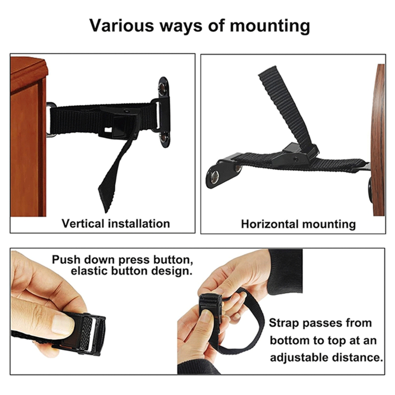 FYBL-Ancora de parede para móv - Earthquake Anchor Strap avaliação e preço