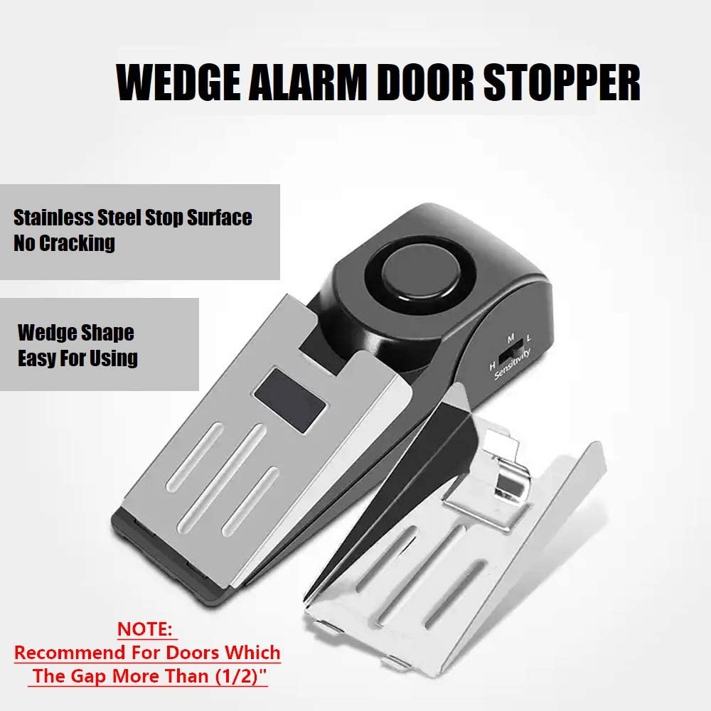 1pc rolha de porta alarme port - Door Stop Alarm avaliação e preço