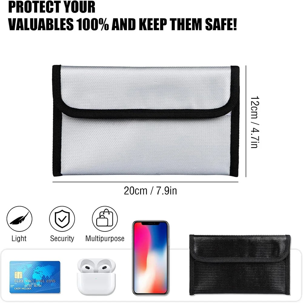 Bolsa de Armazenamento à Prova - Fire Safe Document avaliação e preço