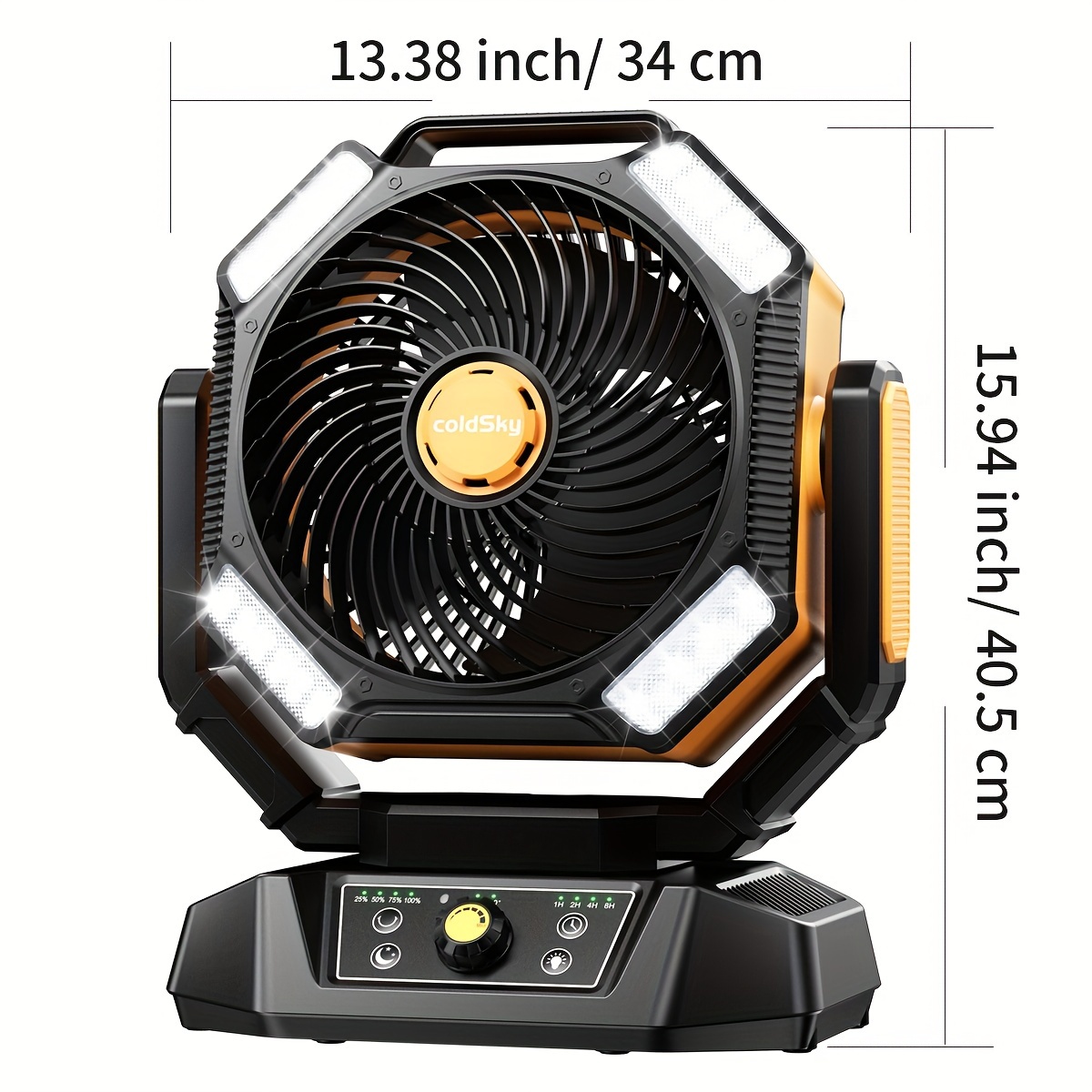 Ventilador de Camping coldSky, - Power Outage Light avaliação e preço