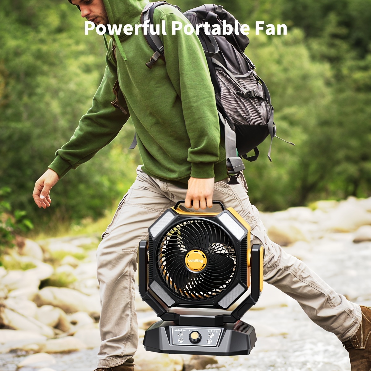 Ventilador de Camping coldSky, - Power Outage Light avaliação e preço