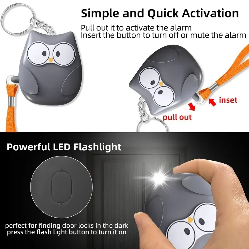 Alarme de autodefesa pessoal,  - Personal Alarm Keychain avaliação e preço