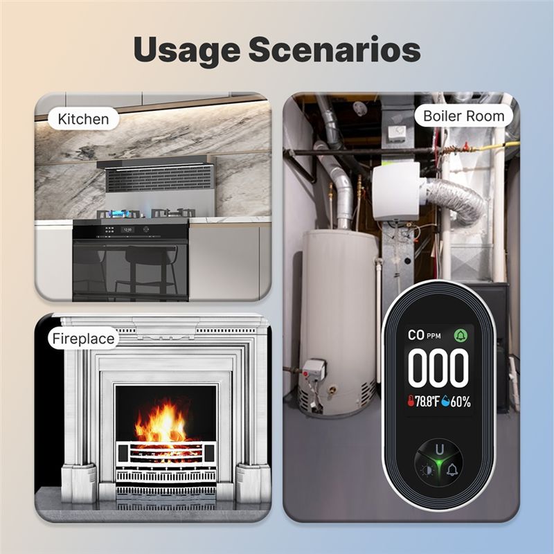 A93PHOT! Sensor de Temperatura - Co Detector Plug avaliação e preço