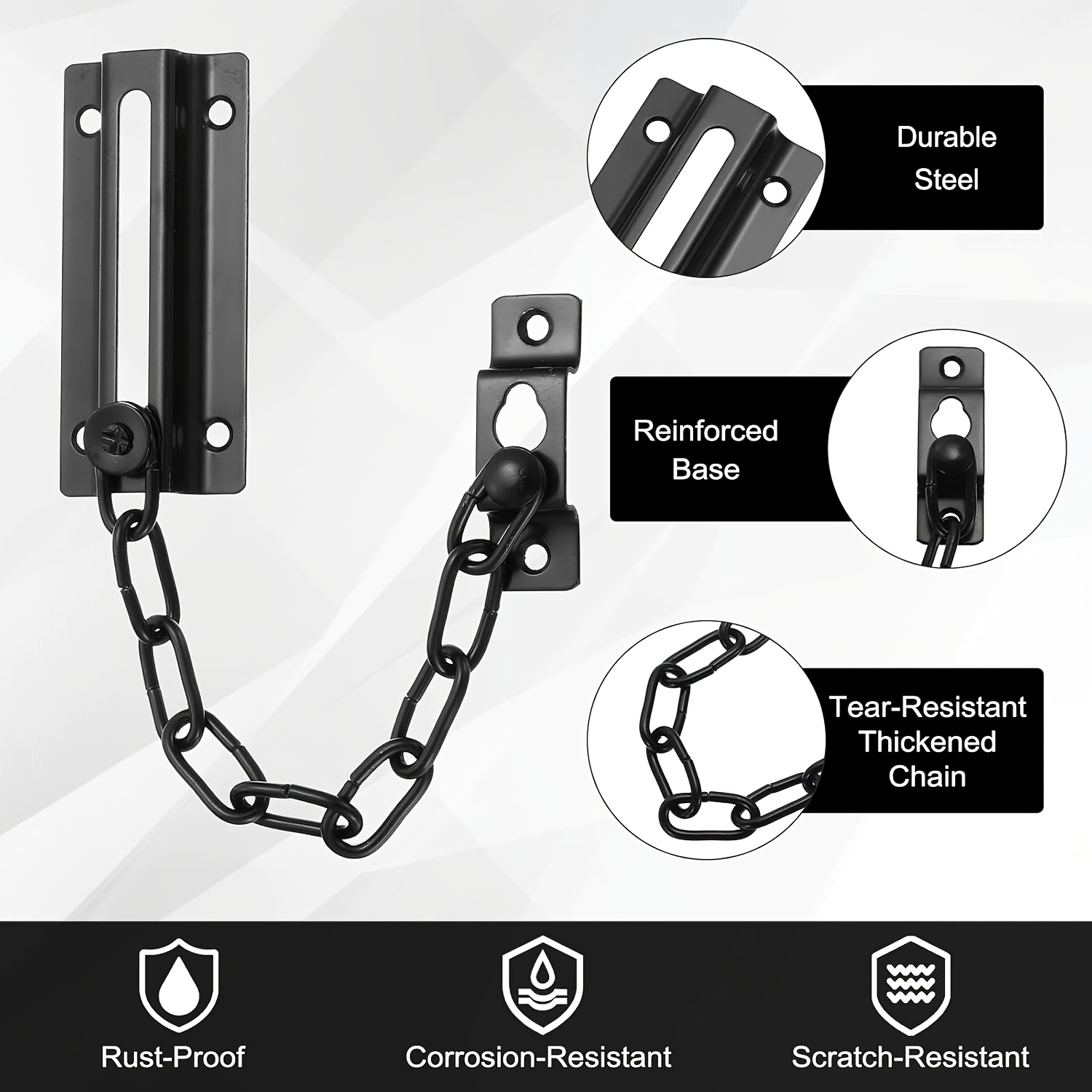 Kit com 2 Correntes de Seguran - Security Chain Door avaliação e preço