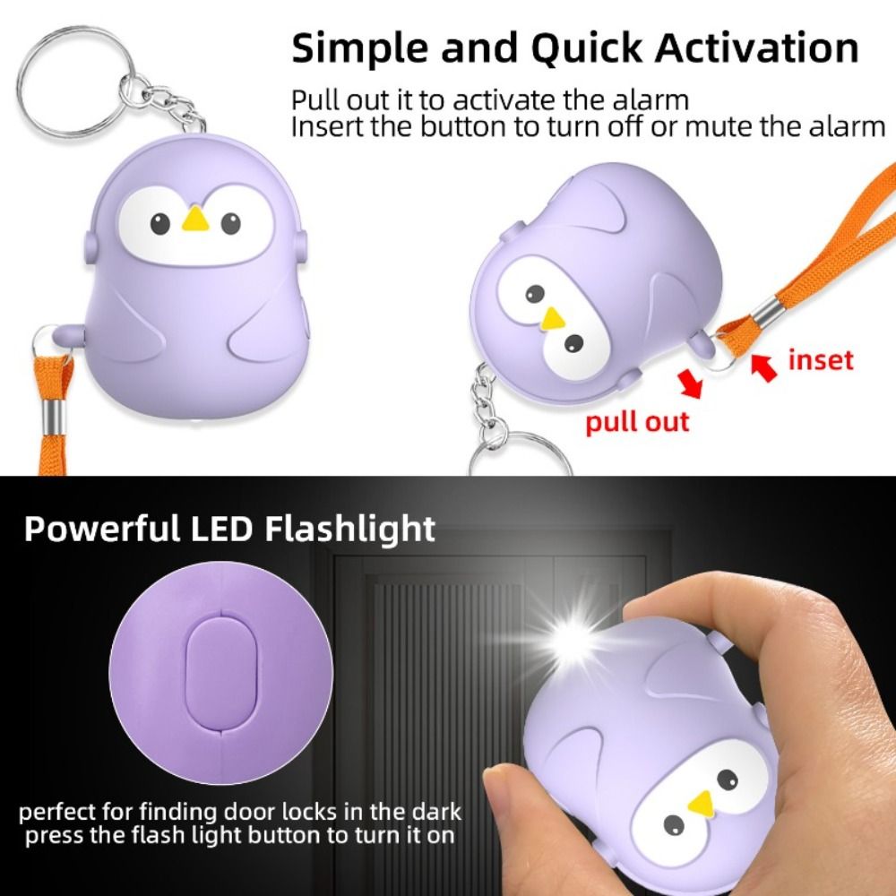Novo Alarme Pessoal de Defesa  - Personal Alarm Keychain avaliação e preço