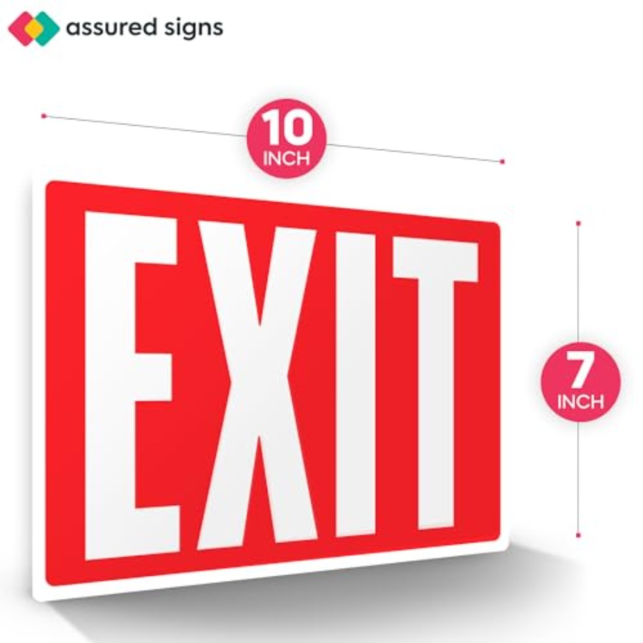 Adesivos de Sinalização de Saí - Emergency Exit Sign avaliação e preço