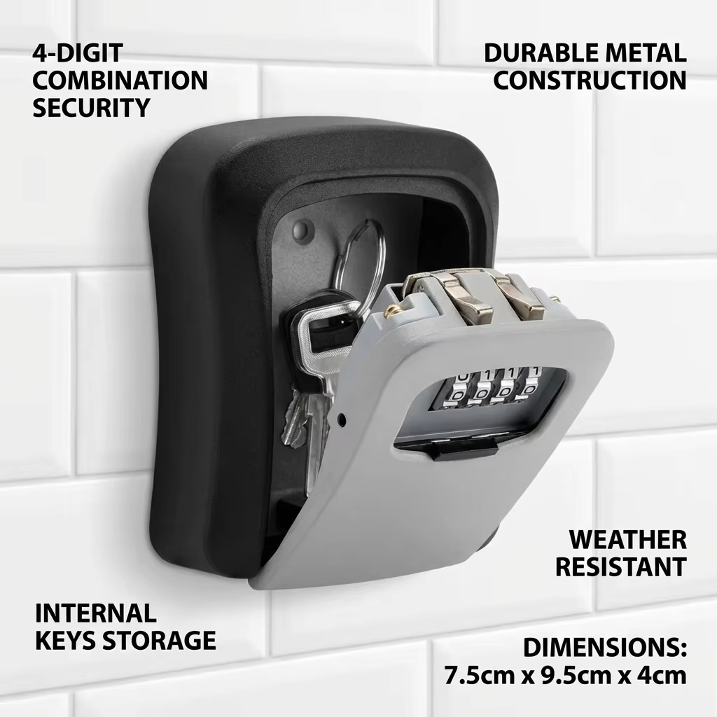Caixa de Segurança para Chaves - Lockbox Key Secure avaliação e preço