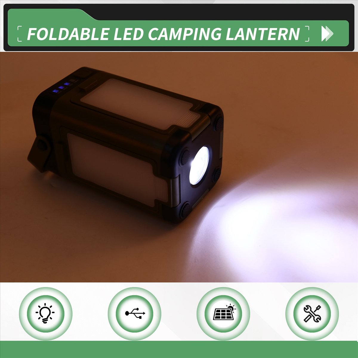 Lanterna de Camping LED Dobráv - Power Outage Light avaliação e preço