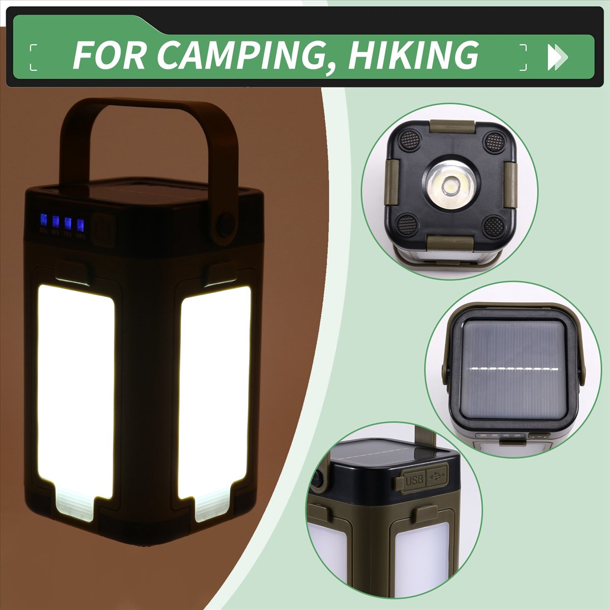 Lanterna de Camping LED Dobráv - Power Outage Light avaliação e preço
