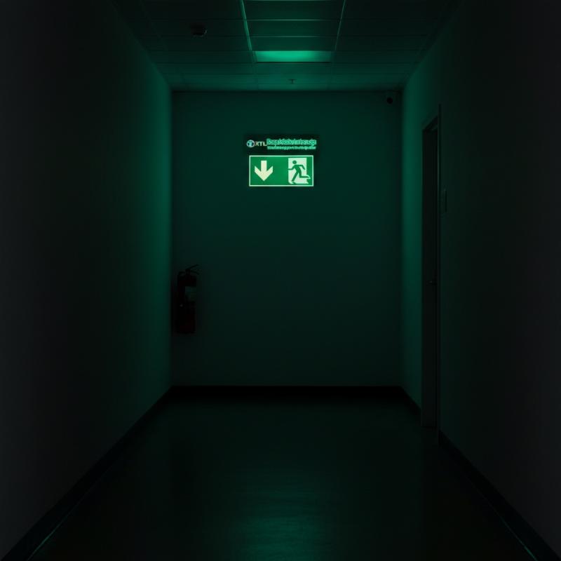 1 Folha de Adesivos Luminosos  - Emergency Exit Sign avaliação e preço