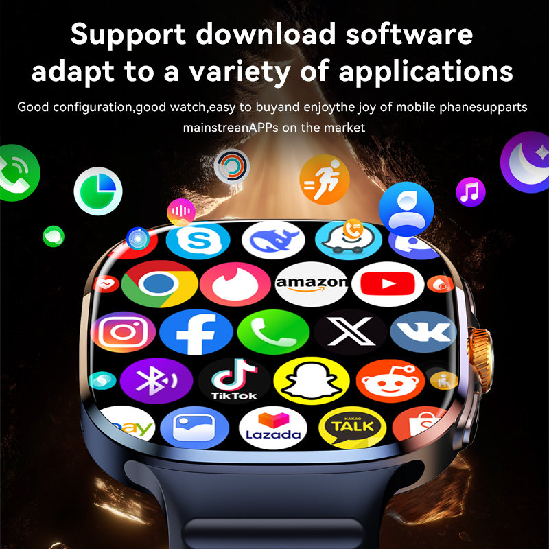 Nova tela grande smartwatch 4g - Window Lock Bar avaliação e preço
